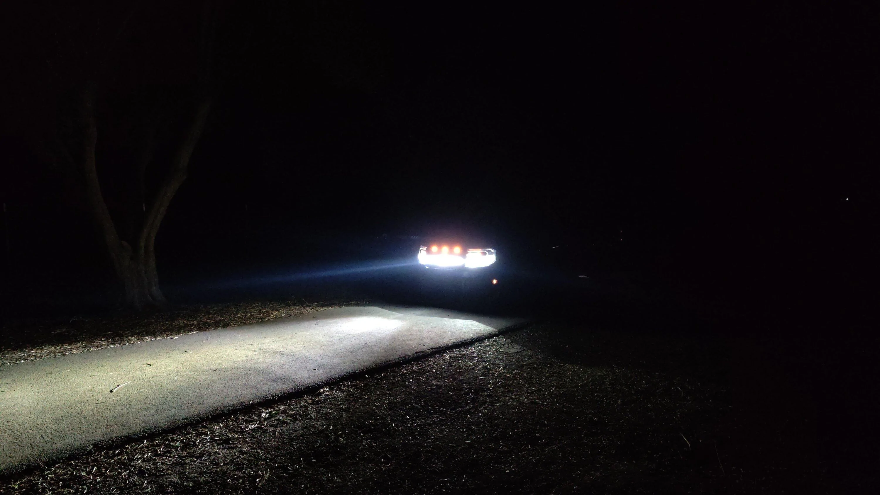Ford Maverick Full Size Light Bar in Grille IMG20231122014822