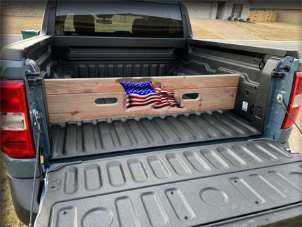 Ford Maverick Truck Bed Divider Art bed divider with fla