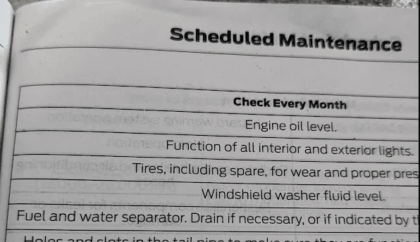 Ford Maverick Sched. Maint. Question: 'Fuel and water separator' Screenshot 2023-11-28 102941