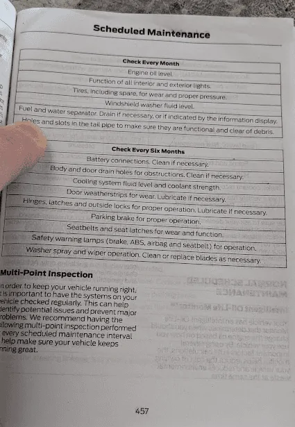 Ford Maverick Sched. Maint. Question: 'Fuel and water separator' Screenshot 2023-11-28 102927