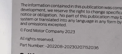 Ford Maverick Sched. Maint. Question: 'Fuel and water separator' Screenshot 2023-11-28 102914