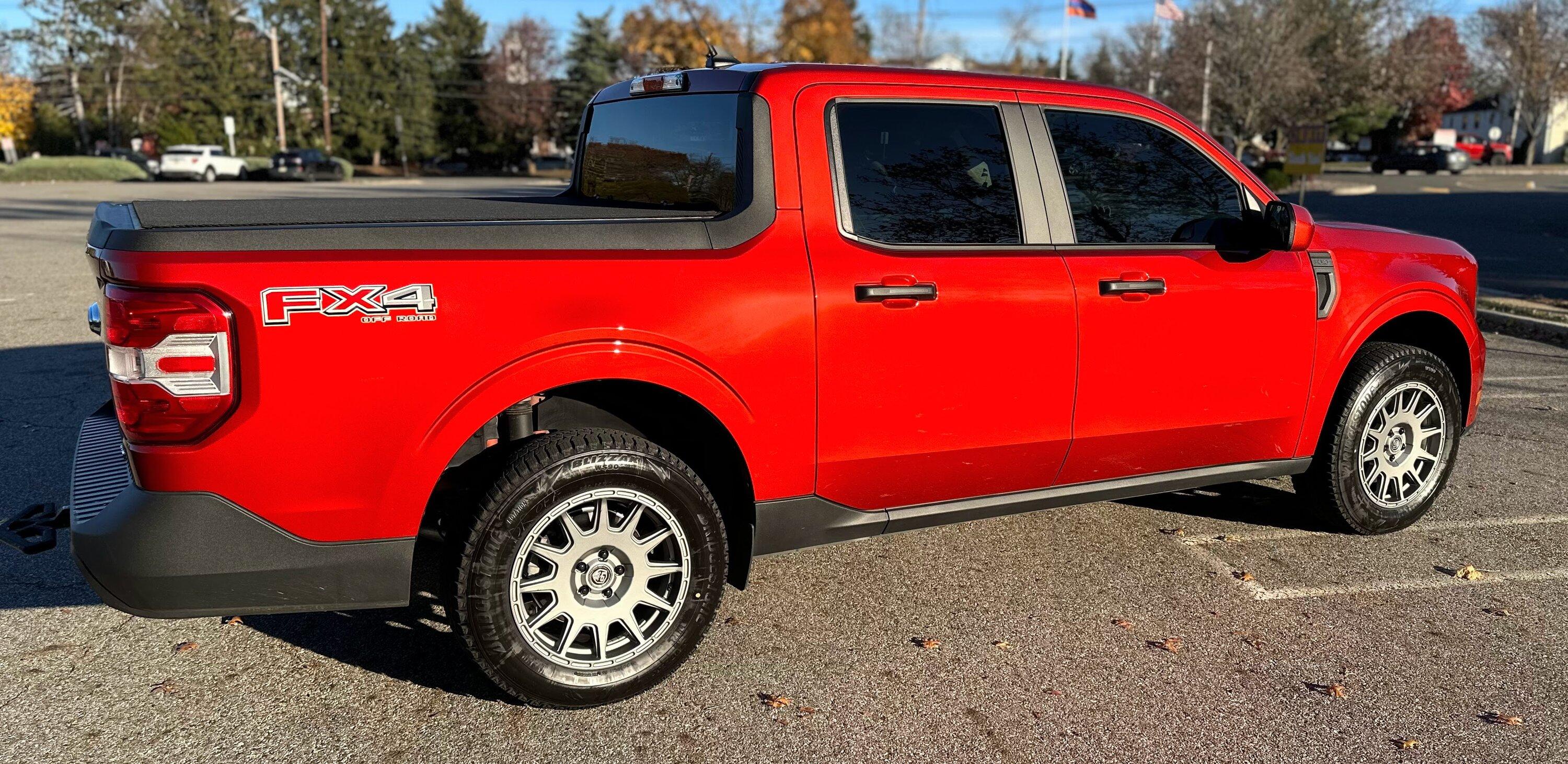 Ford Maverick New winter wheels and tires installed. Post yours up! IMG_4137
