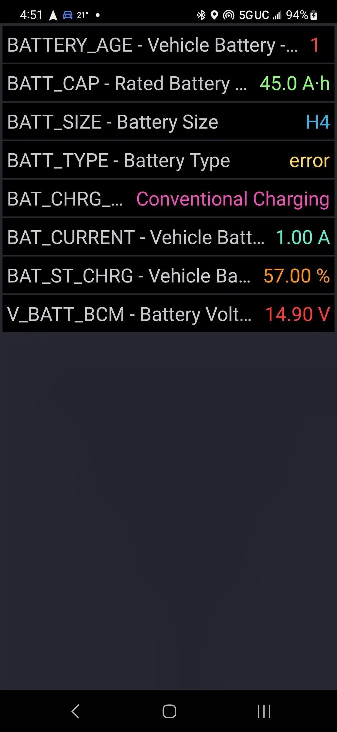 Ford Maverick Dead Hybrid Log Book Screenshot_20231128_045149_FORScan Lit