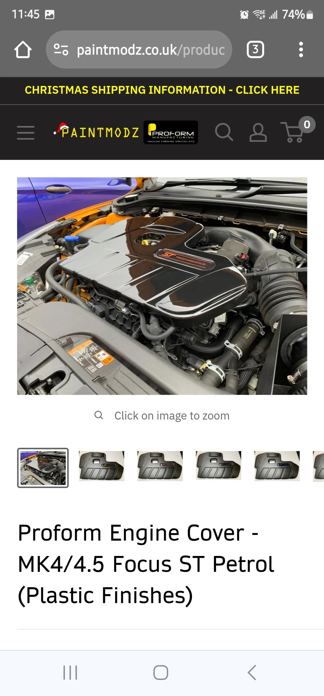 Ford Maverick Ecoboost Engine Cover Screenshot_20231130_114553_Chrom