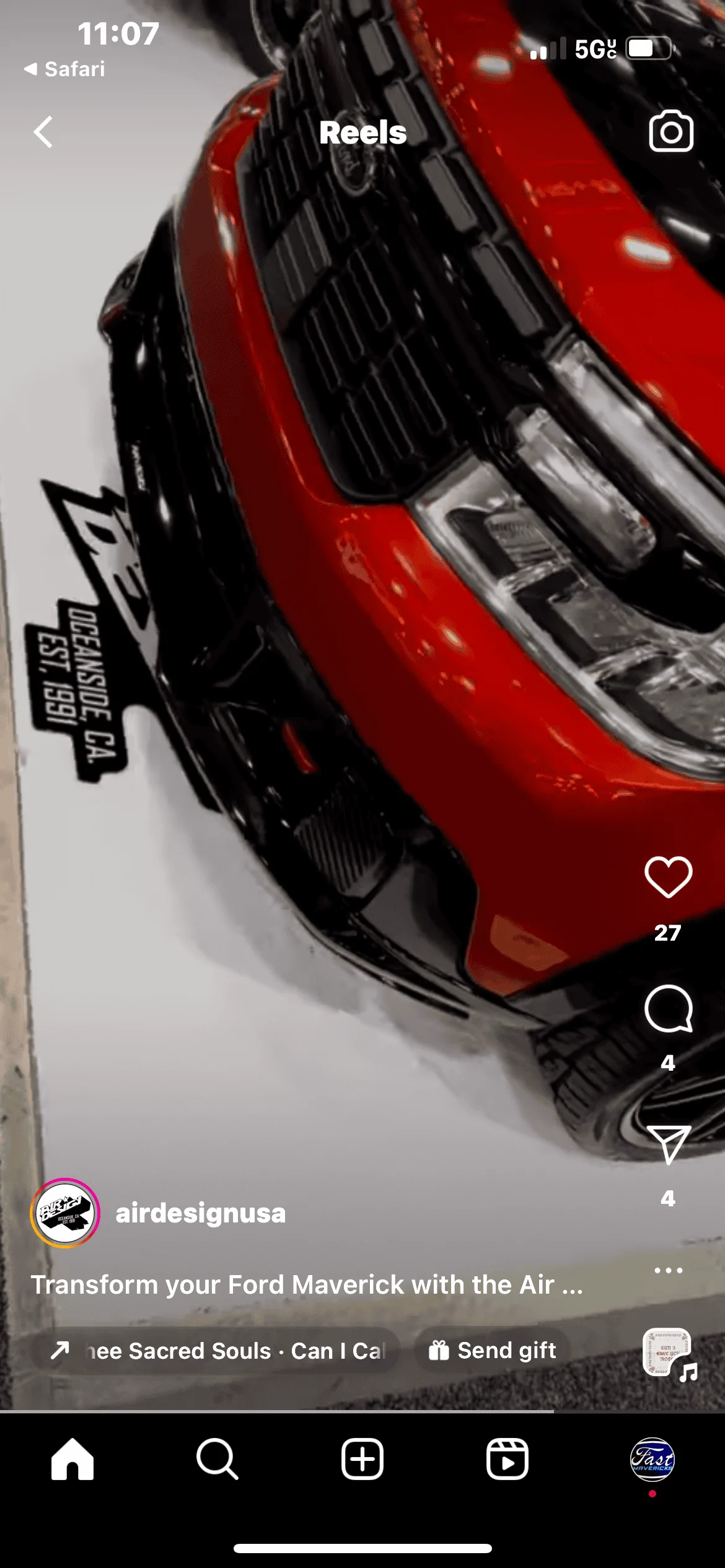 Ford Maverick 18 AIR DESIGN FRONT LIPS FOR SALE 1B20C7EA-B24B-42B8-A23A-0B7F443852F9