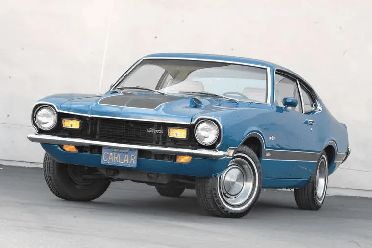 Ford Maverick Anyone paint steelies BLACK and install hubcaps??? maverick