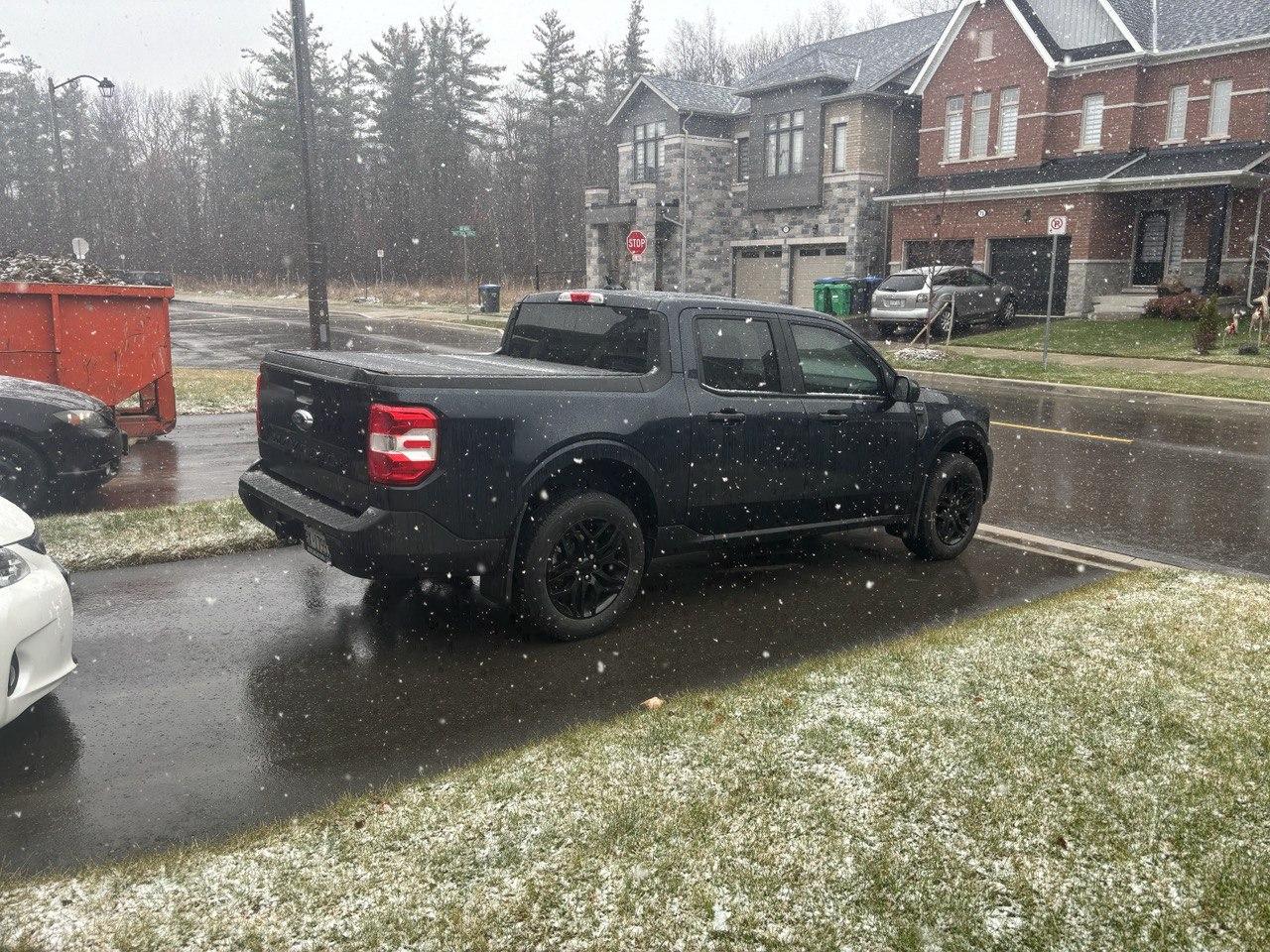 Ford Maverick New winter wheels and tires installed. Post yours up! new wheels