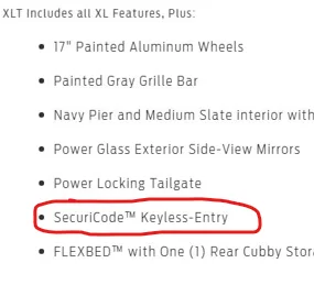 Ford Maverick Why No Keypad? 1701463324254