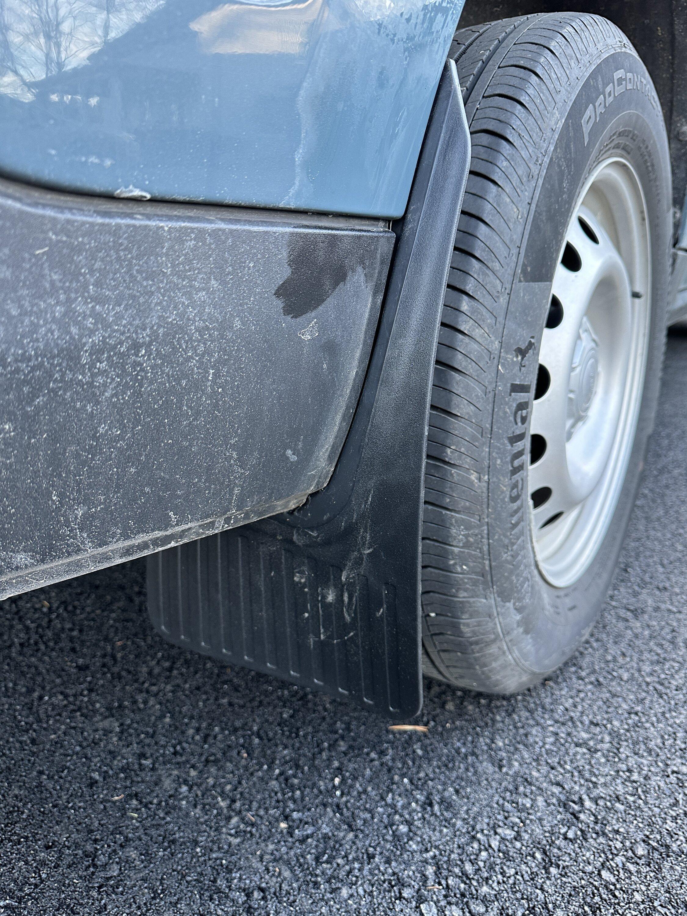 Ford Maverick Added on Mud flaps finally IMG_2407