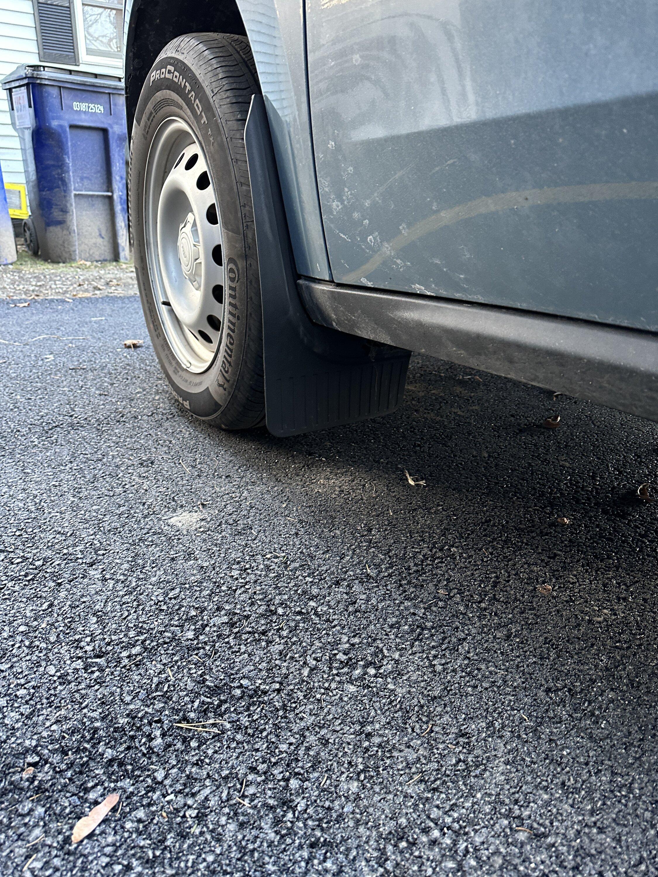 Ford Maverick Added on Mud flaps finally IMG_2415