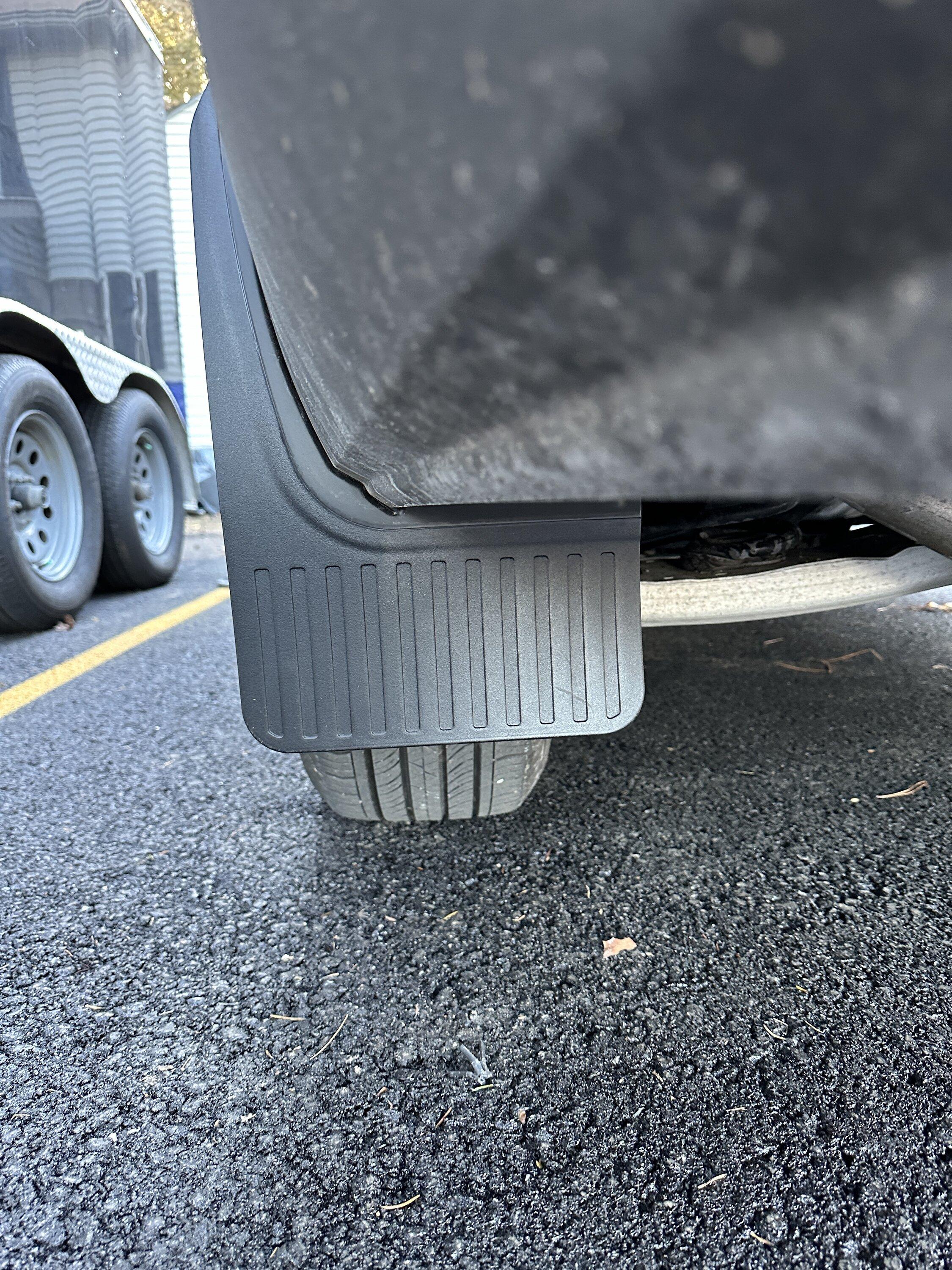 Ford Maverick Added on Mud flaps finally IMG_2409