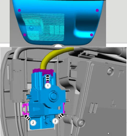 Ford Maverick Cabin camera In-Vehicle Temperature & Humidity Sensor
