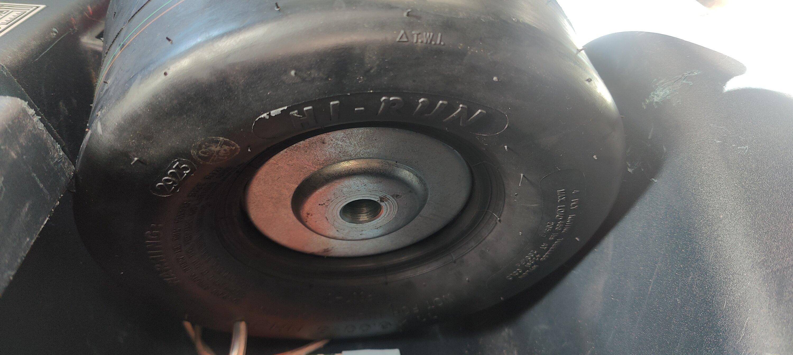 Ford Maverick I put a subwoofer in a lawn tire and it fit IMG20231202113257