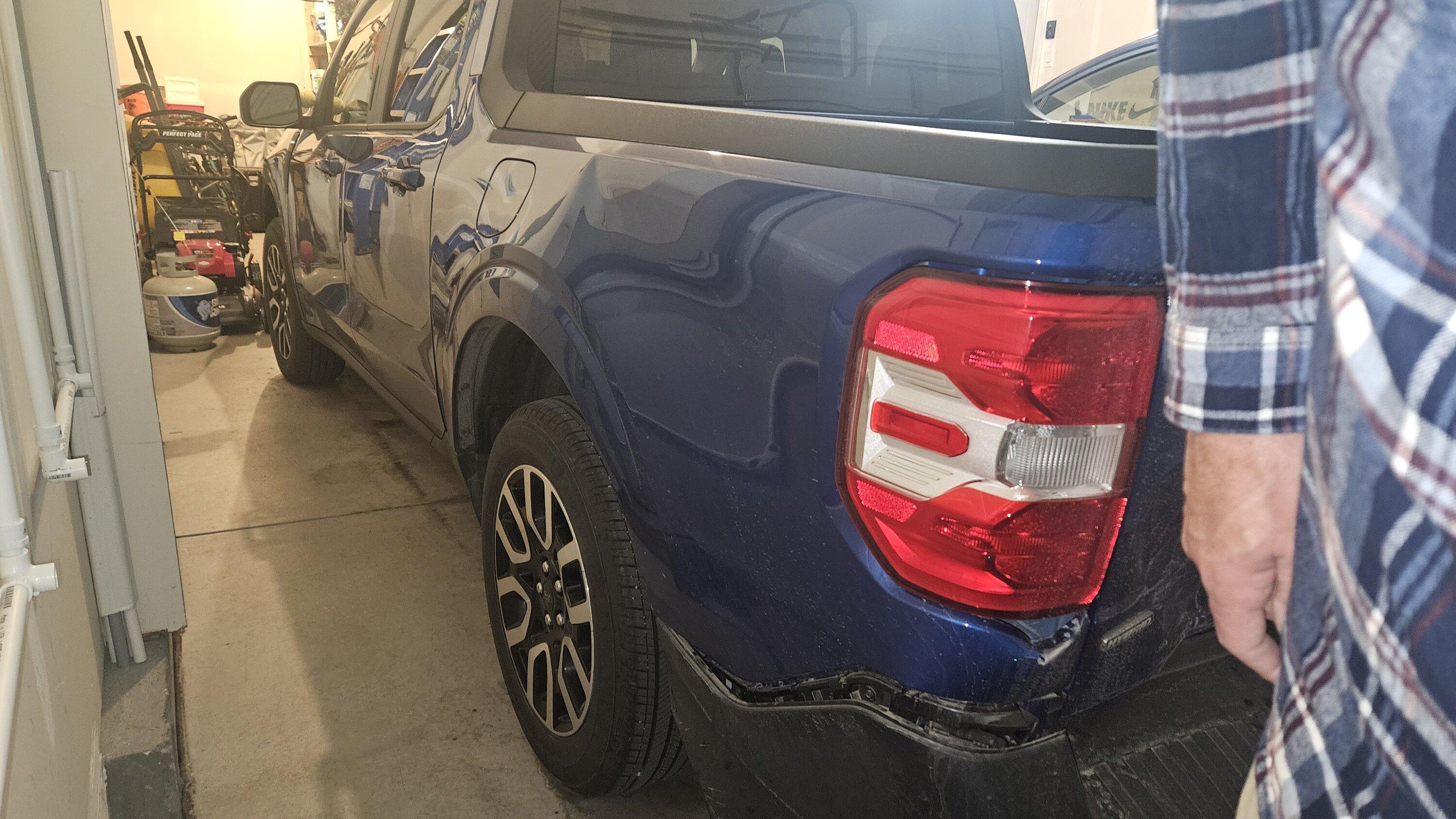 Ford Maverick UPDATE: Fun while it lasted, Time for round 2 after being rear ended 20231115_064101