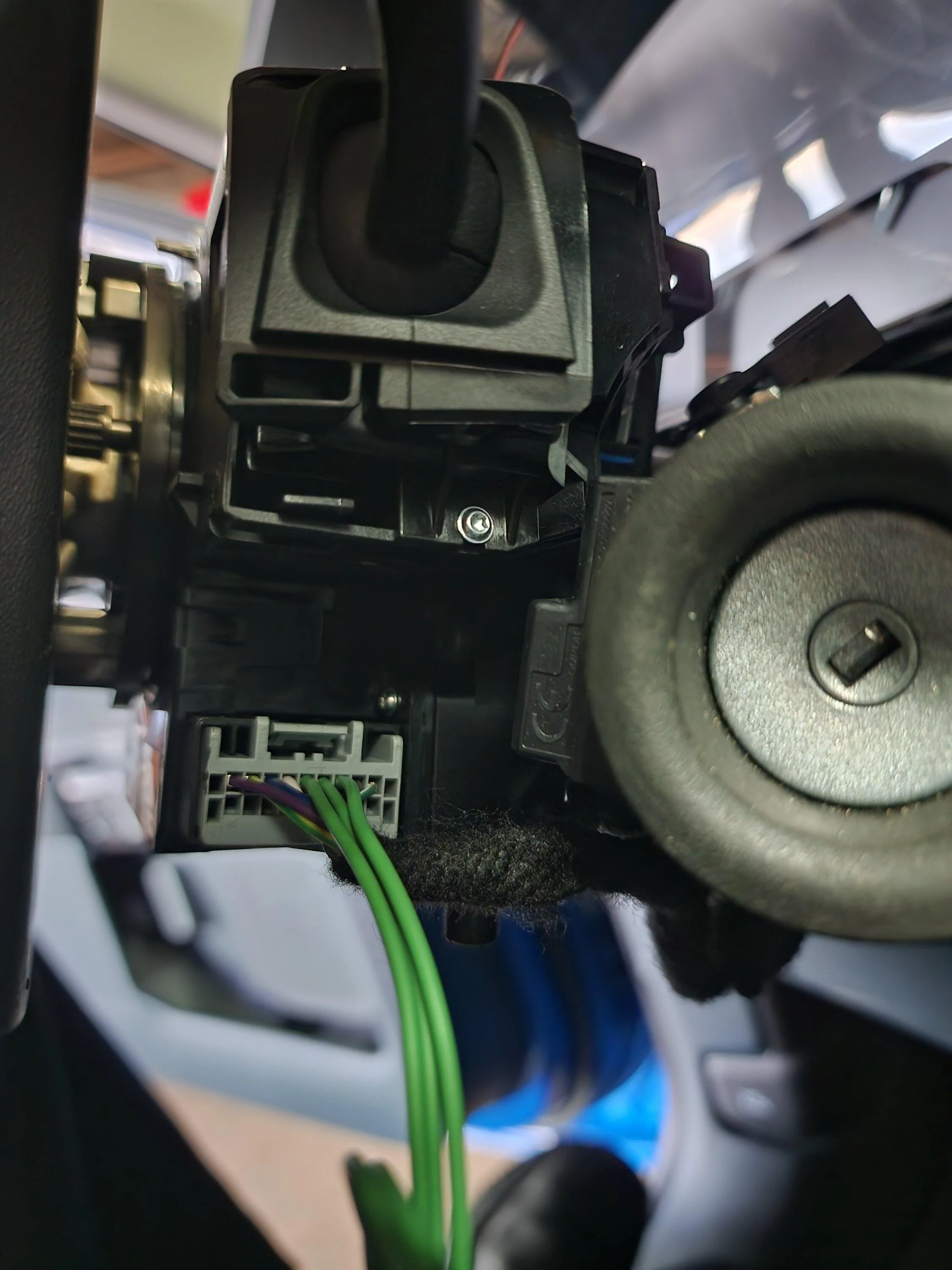 Ford Maverick Paddle Shifters install on Maverick XL -- DIY install instructions, photos & video 20231113_170151