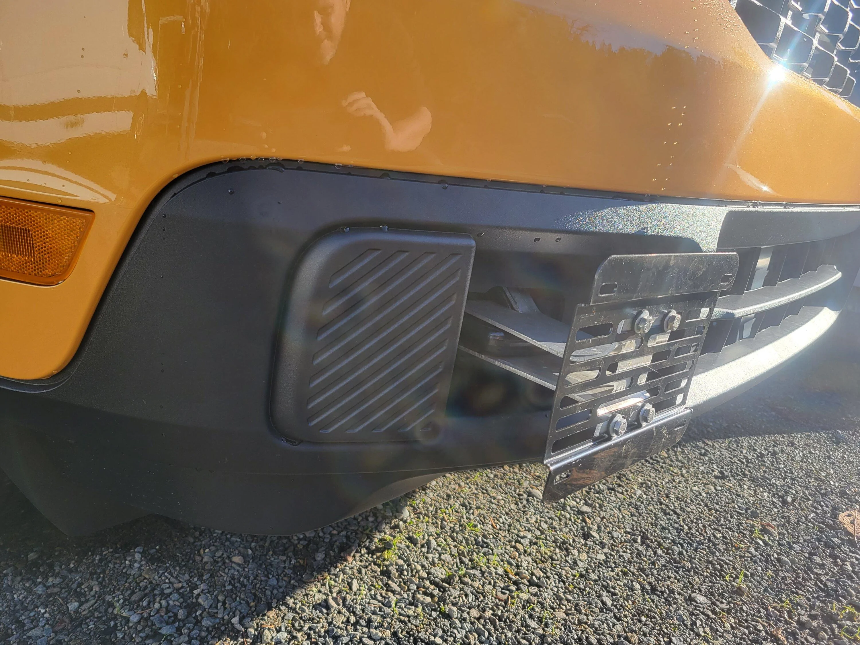 Ford Maverick No-drill front plate solution for Tremor? 20231126_131042