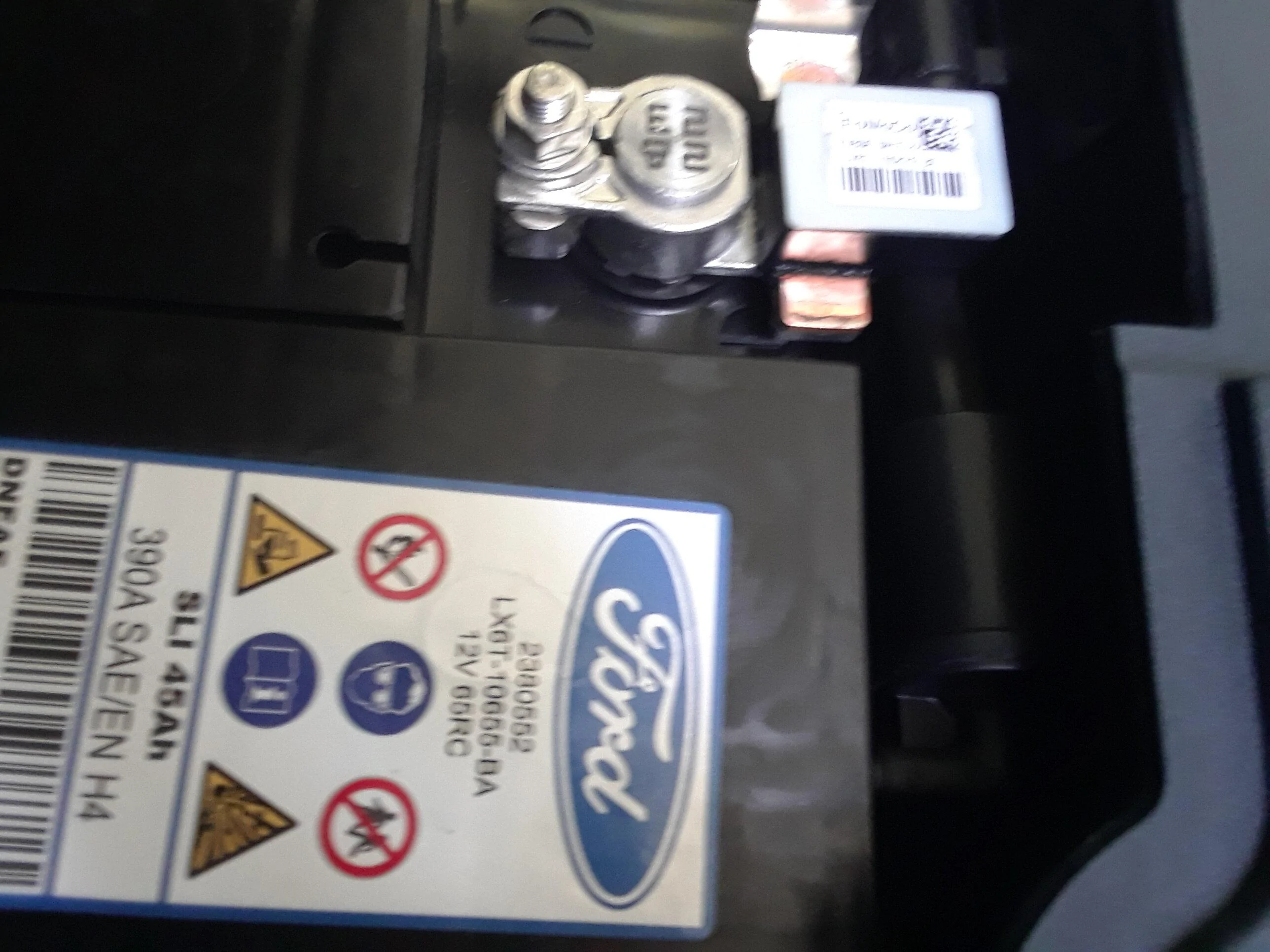 Ford Maverick Replacing 12v battery car battery maverick