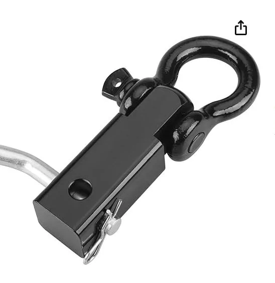 Ford Maverick Maverick Hybrid recovery points, what to do when stuck? hitch shackl