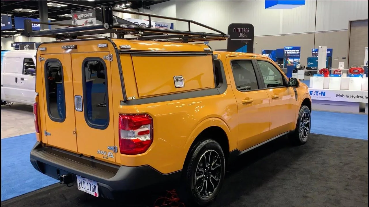 Ford Maverick 2023 XLT Journeyman edition w/ homemade packout shelf maxresdefault