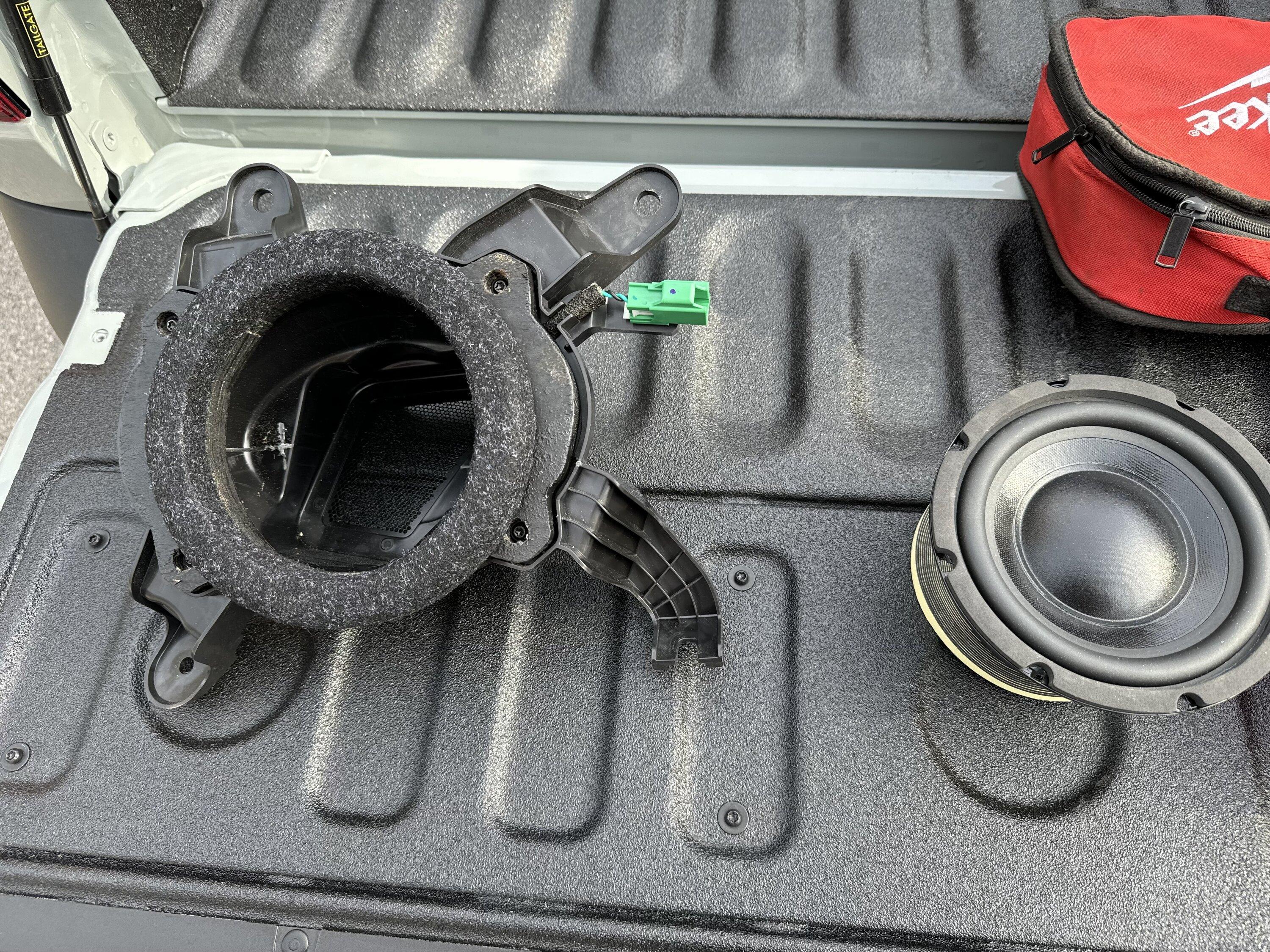 Ford Maverick Simple B&O upgrade and sub solution. IMG_6024