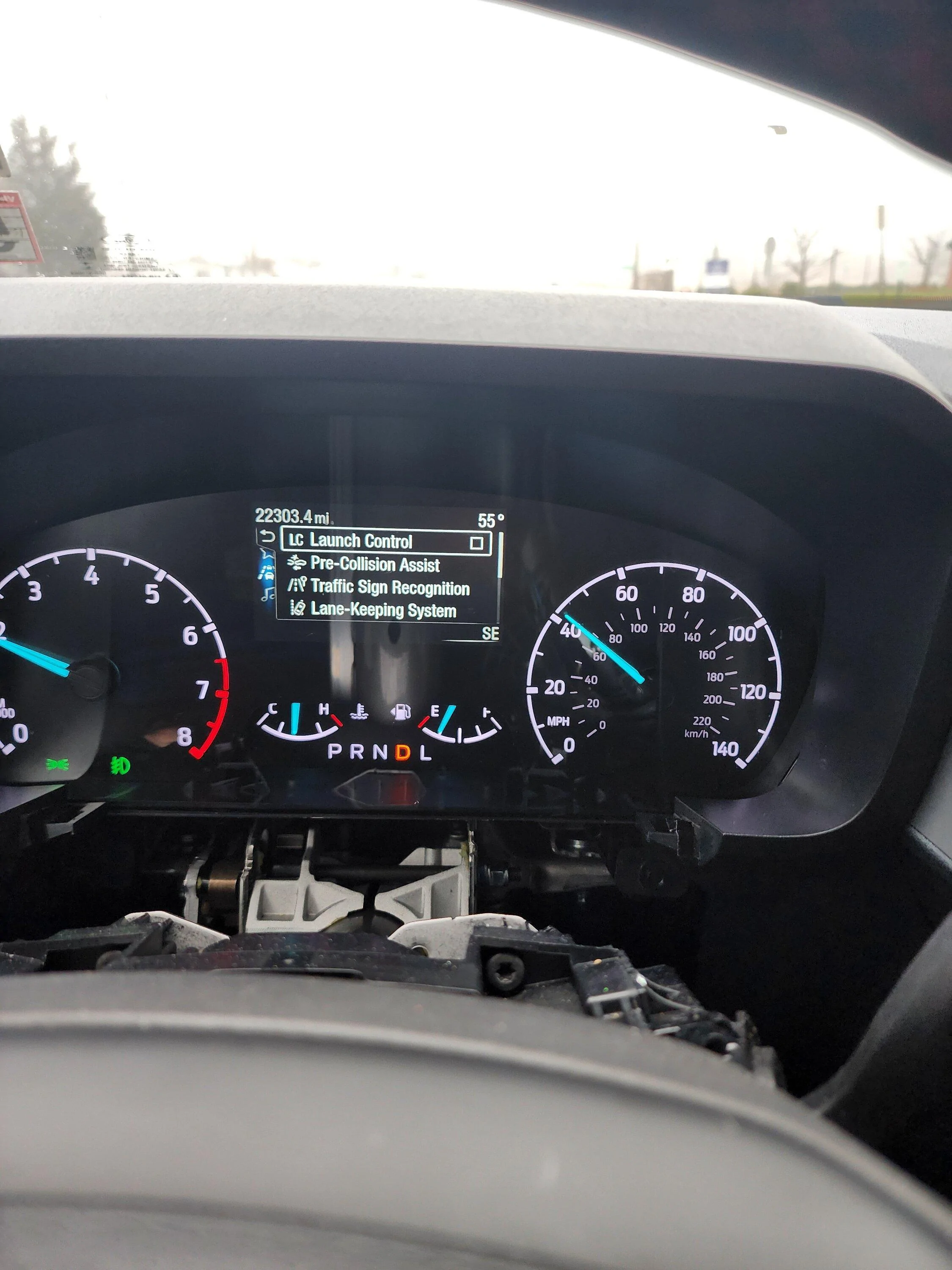Ford Maverick Paddle Shifters install on Maverick XL -- DIY install instructions, photos & video 20231203_102221