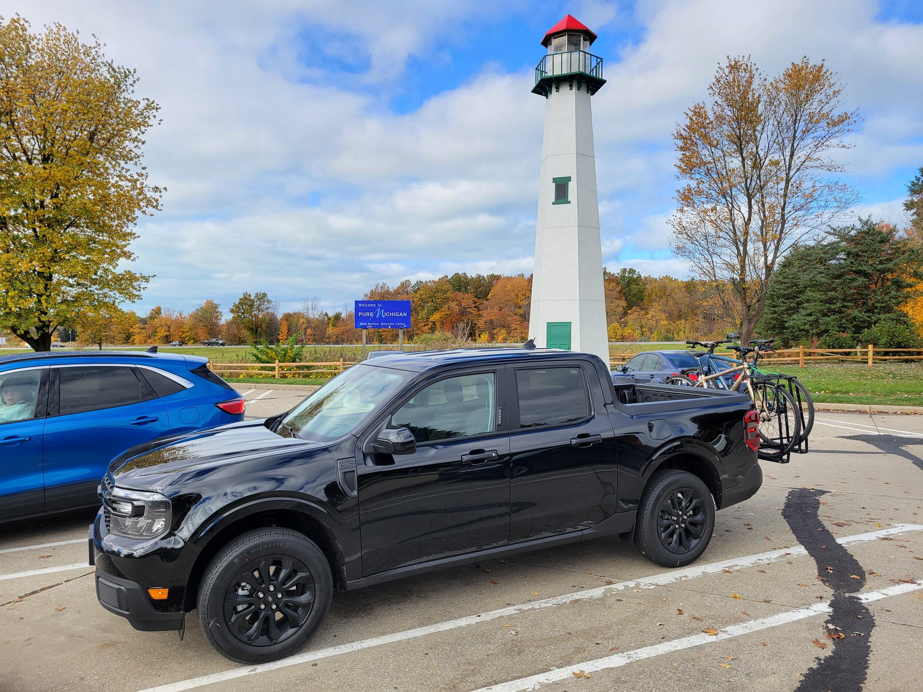 Ford Maverick Thoughts on Shadow Black XLT with Black Appearance pkg? 20231028_130038