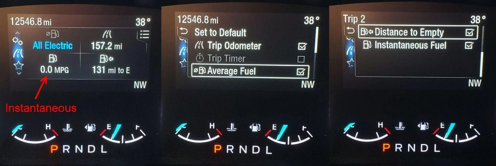 Ford Maverick Hybrid screen t0