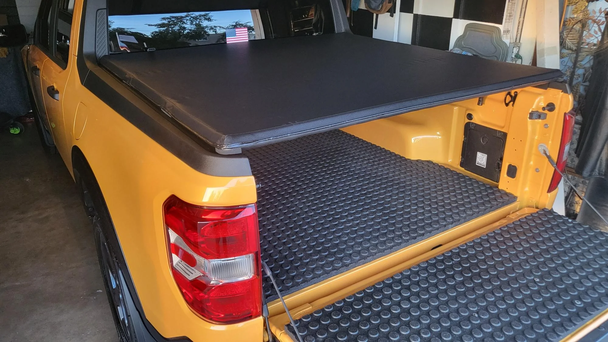 Ford Maverick Tinted windows, Mud Flaps, Budget Bed Mat, + other upgrades 20231127_170759_resized