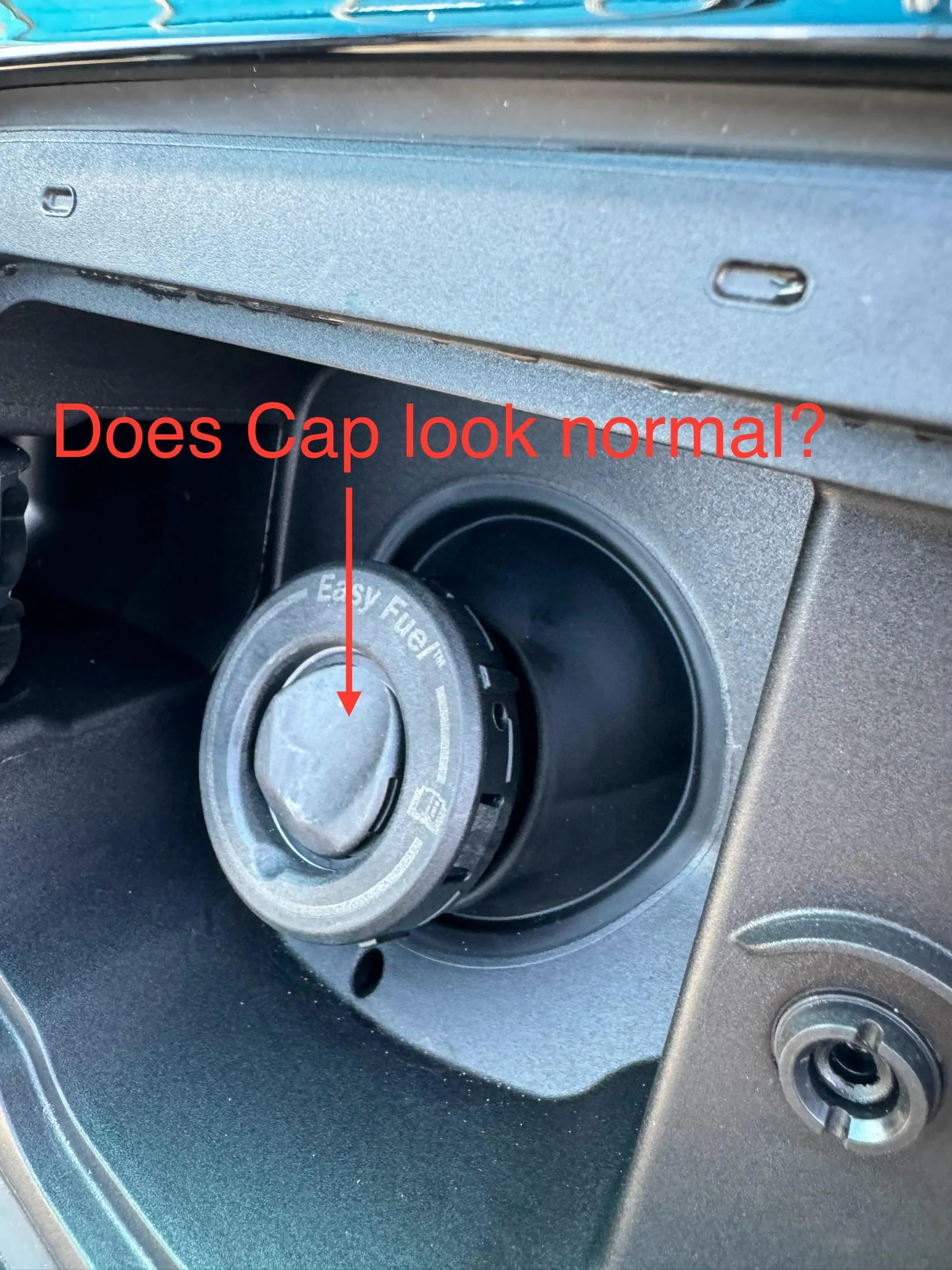 Ford Maverick Just filled hybrid for the first time. Does this look normal? IMG_1423