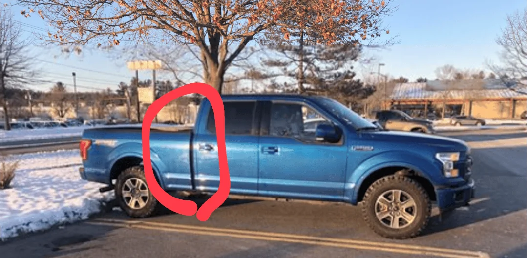 Ford Maverick Tonneau cover leaking 1000003166