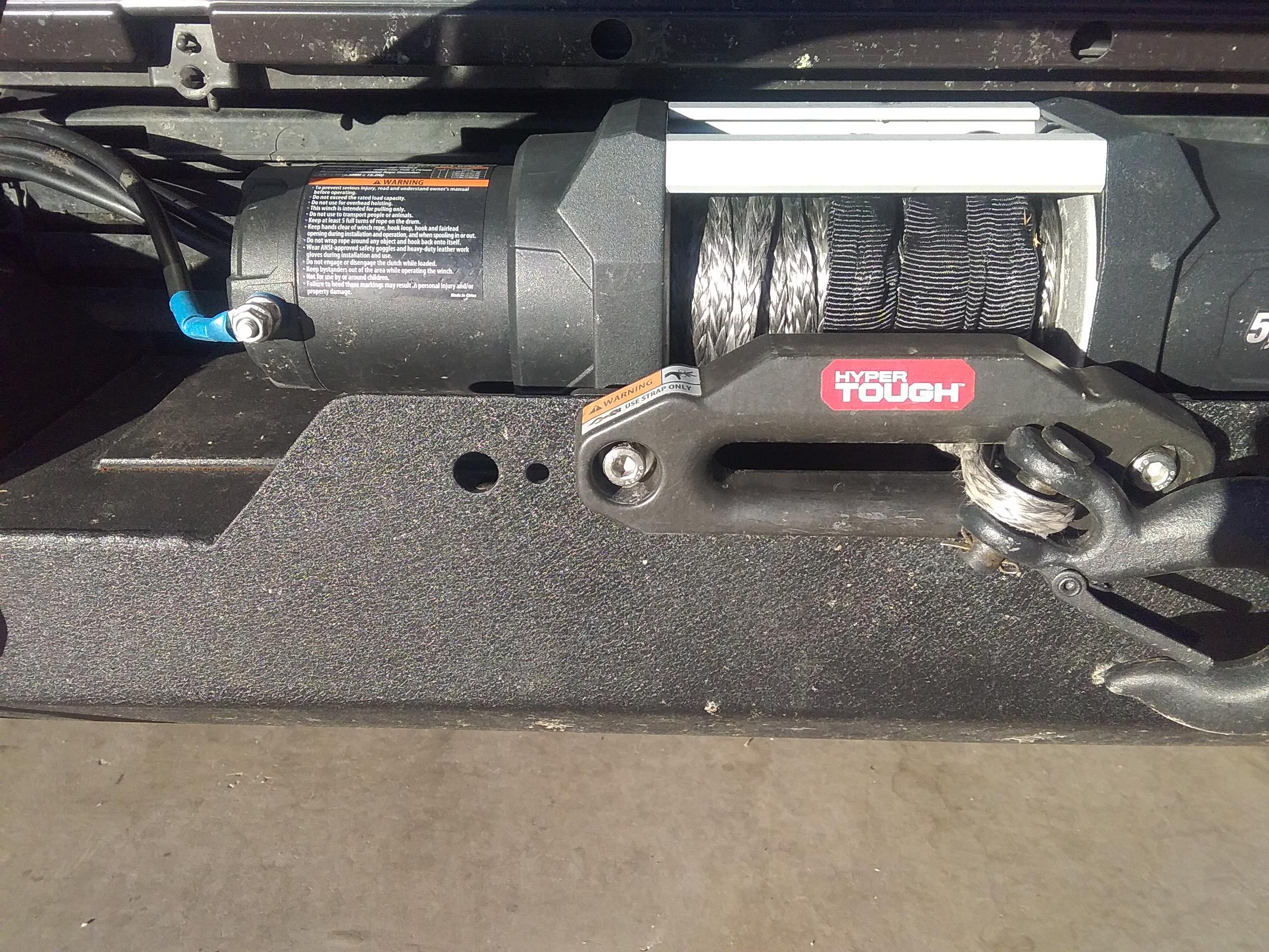 Ford Maverick Mounting winch bumper on a Maverick 20231212_085525