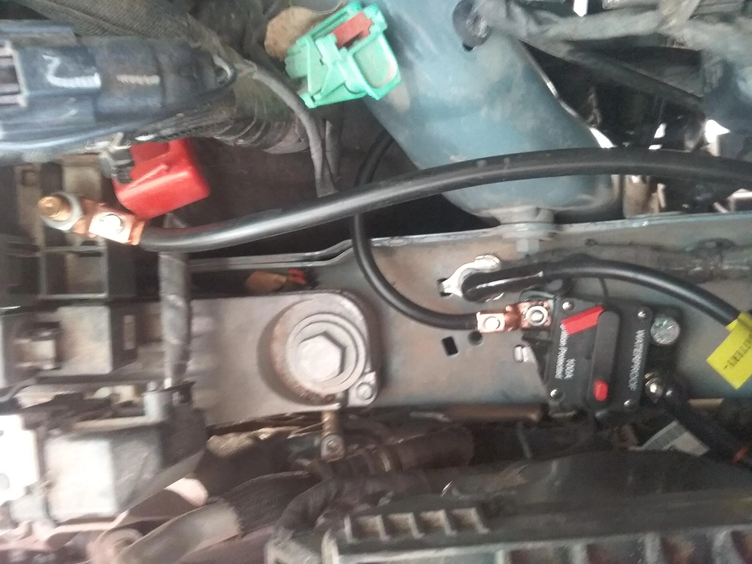 Ford Maverick Mounting winch bumper on a Maverick 20231212_085500