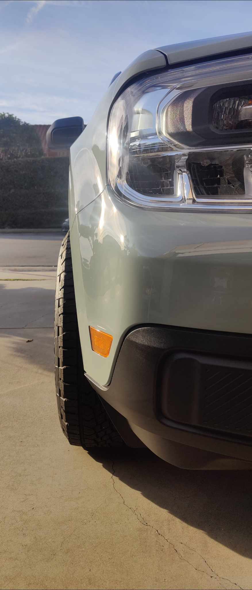 Ford Maverick Cactus Gray XL Hybrid on Gramlight 57dr & Continental Terraincontact A/T 363532167_2575864809236240_4083628636815001742_n