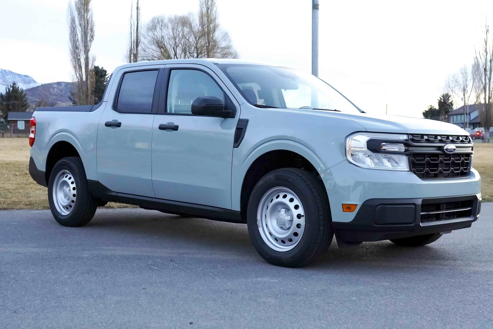 Ford Maverick 2024 Ford Maverick Hybrid XL - Cactus Grey - CoPilot360 DSC04098-min