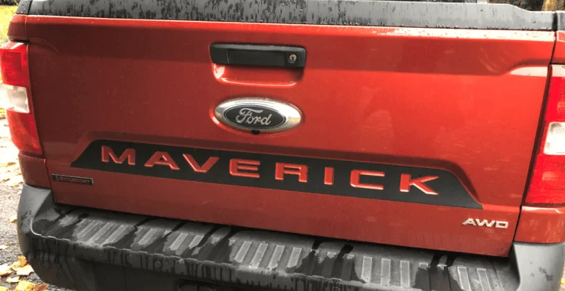 Ford Maverick Nice little decal upgrade to the tailgate..... Screenshot 2023-10-28 9.39.13 AM