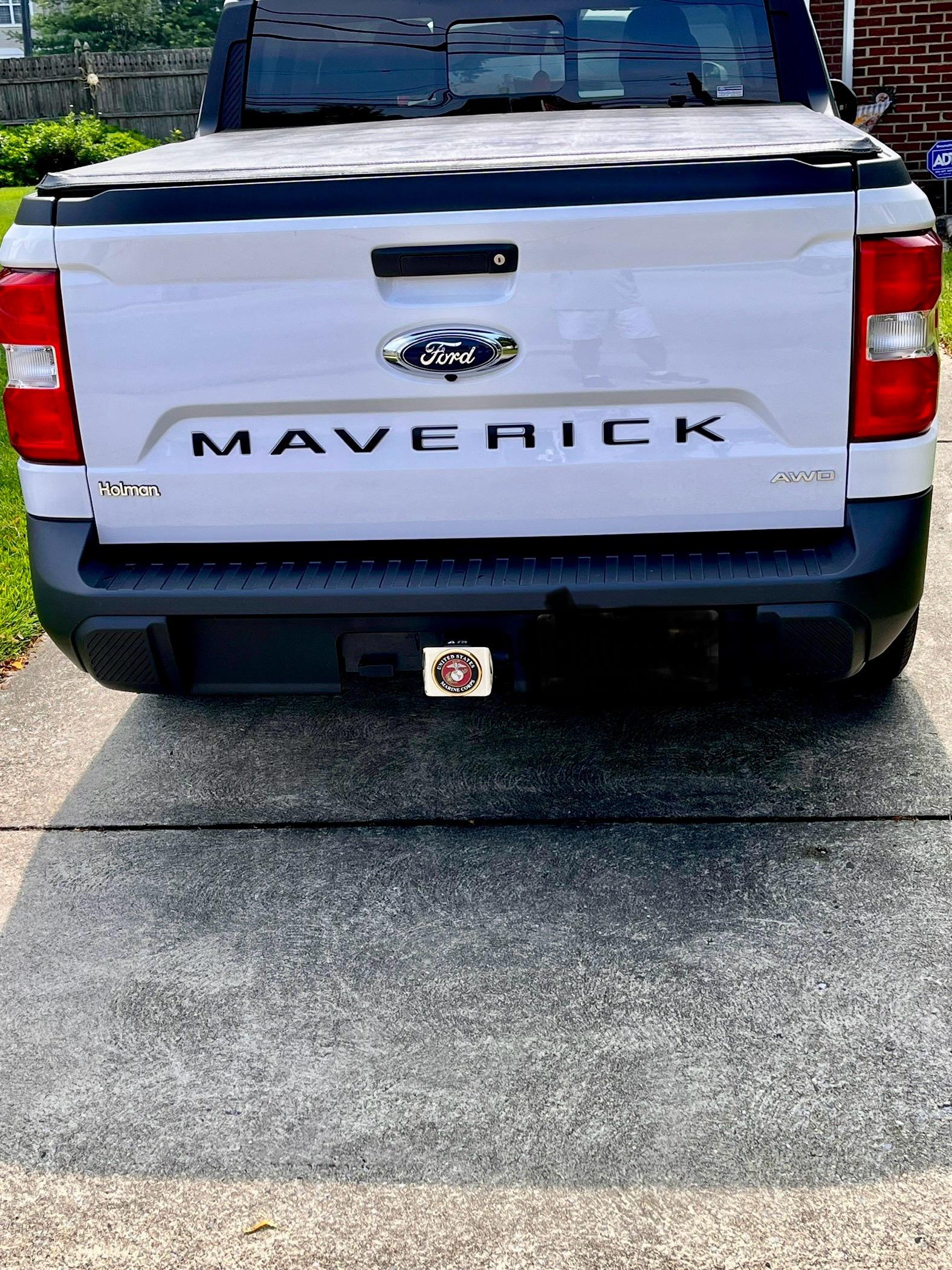 Ford Maverick Nice little decal upgrade to the tailgate..... IMG_3890