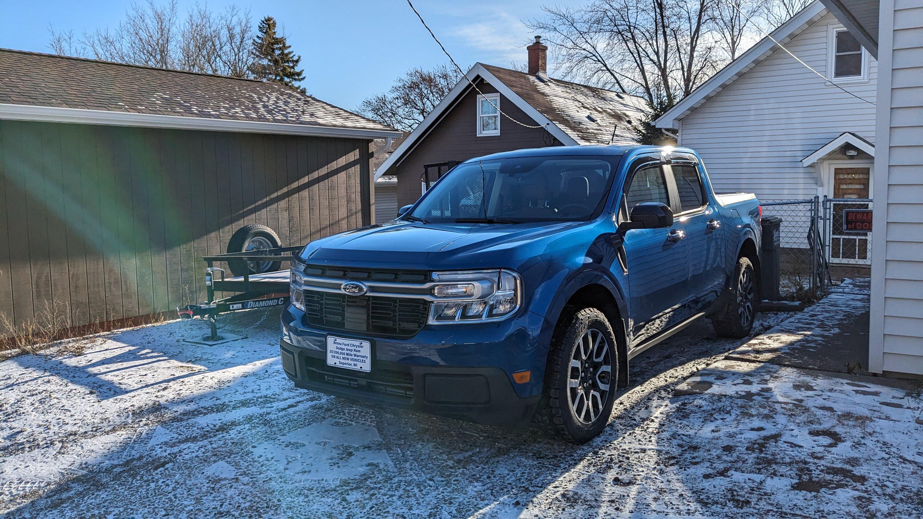 Ford Maverick ATLAS BLUE Maverick Photos Thread PXL_20231213_182236214