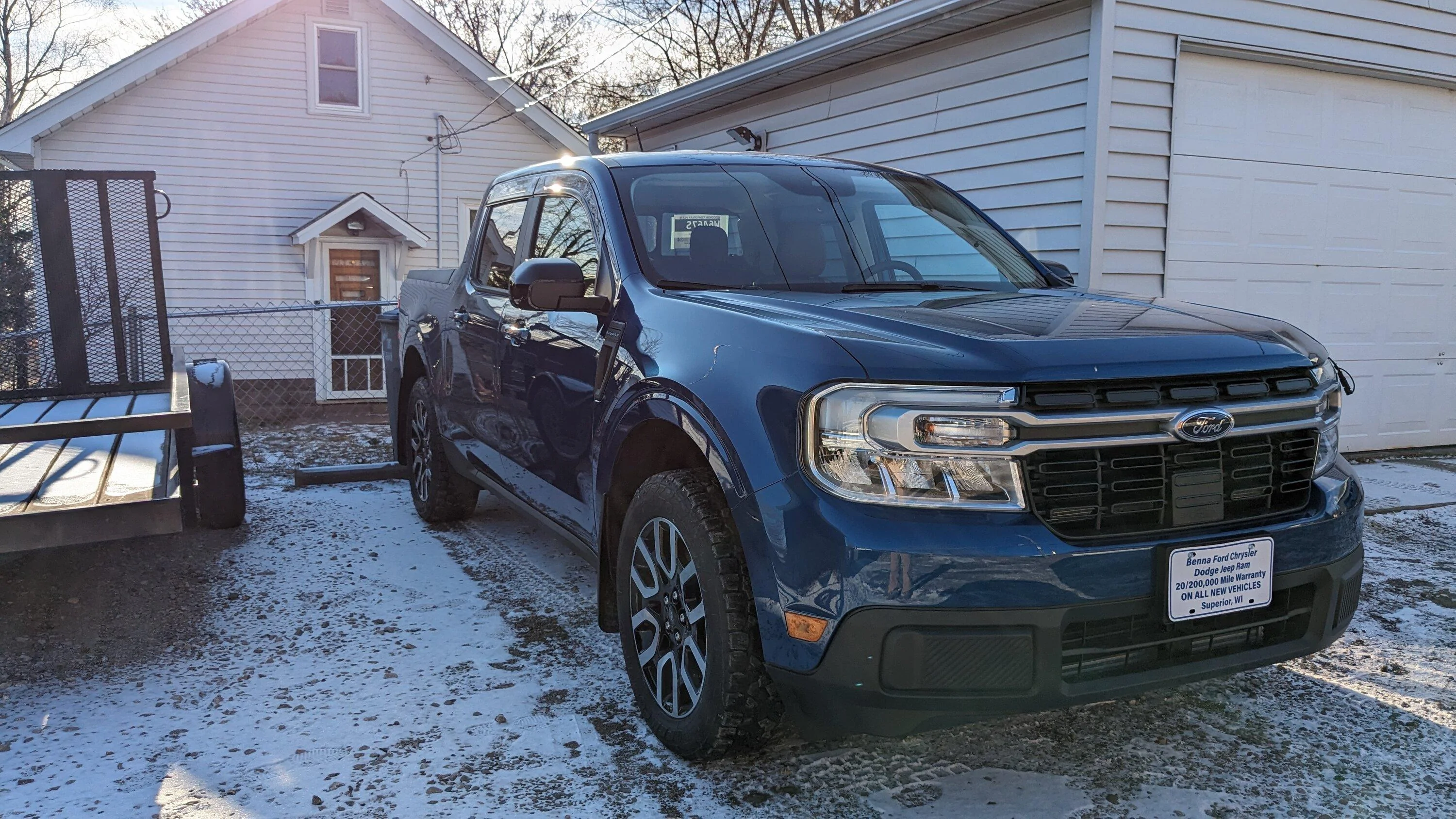 Ford Maverick ATLAS BLUE Maverick Photos Thread PXL_20231213_182316170