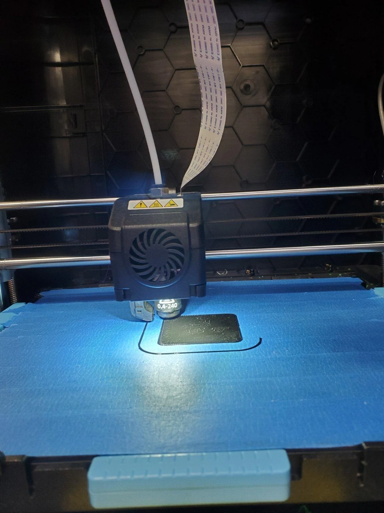 Ford Maverick 3D Printed Tailgate Hole Caps Small start