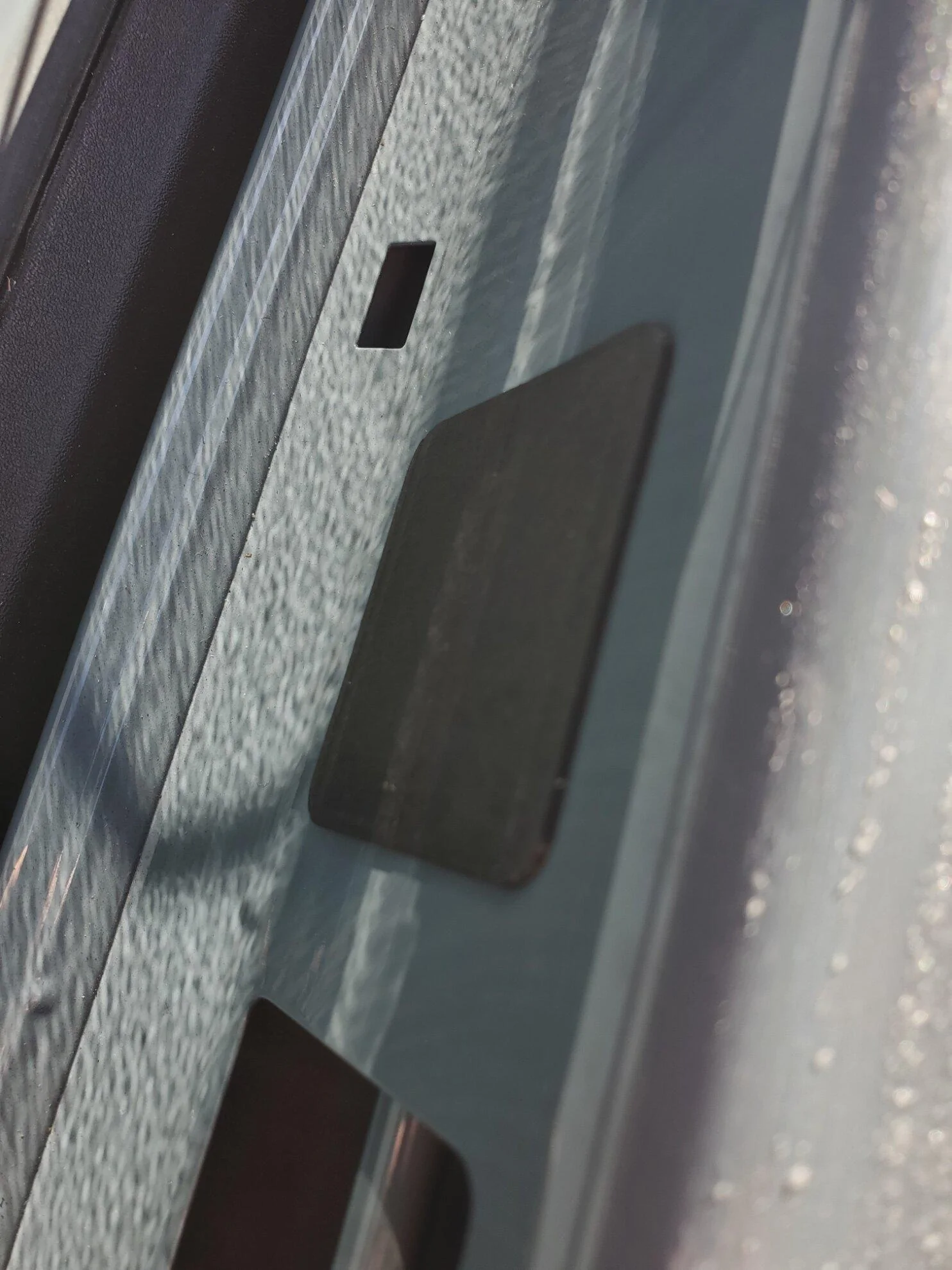Ford Maverick 3D Printed Tailgate Hole Caps Small installed