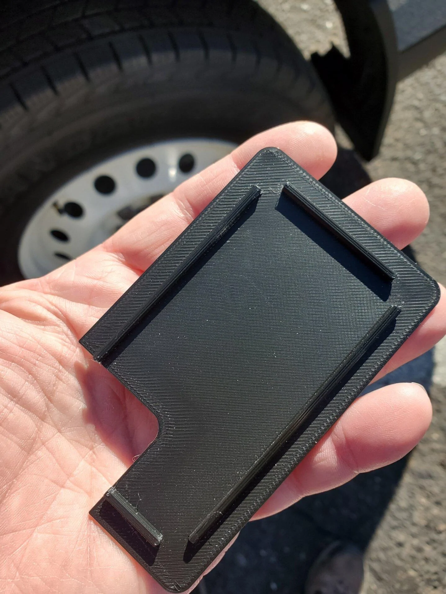 Ford Maverick 3D Printed Tailgate Hole Caps Large alon