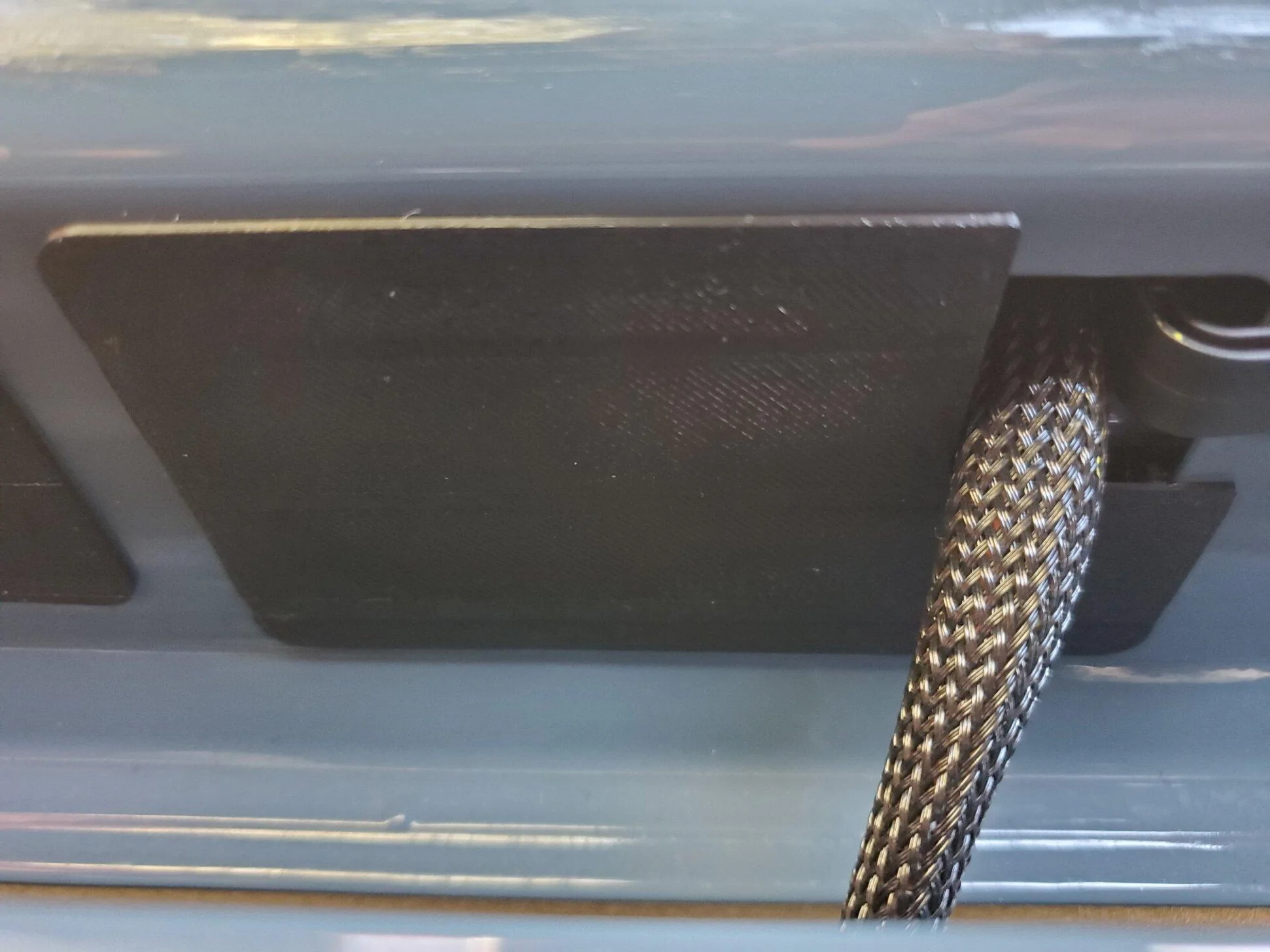 Ford Maverick 3D Printed Tailgate Hole Caps Large installed