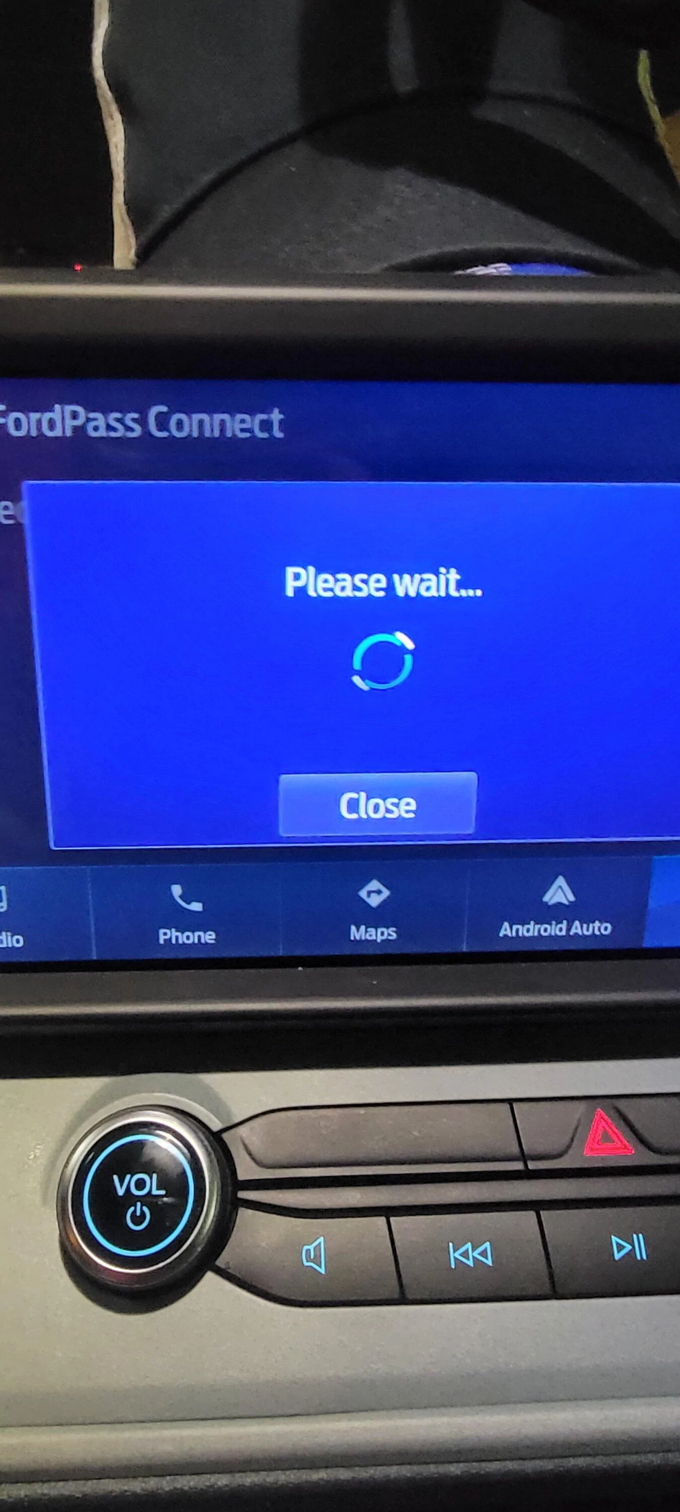 Ford Maverick "Your vehicle can not be started remotely because it is already running.". 20231216_174811