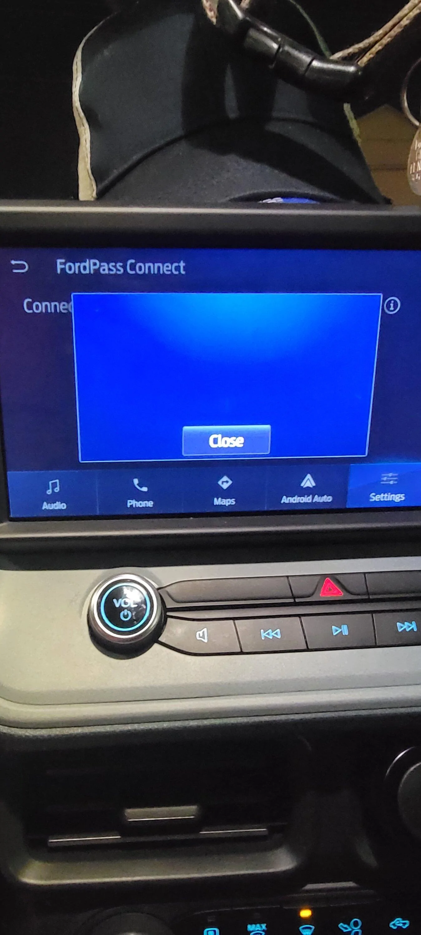 Ford Maverick "Your vehicle can not be started remotely because it is already running.". 20231216_175201