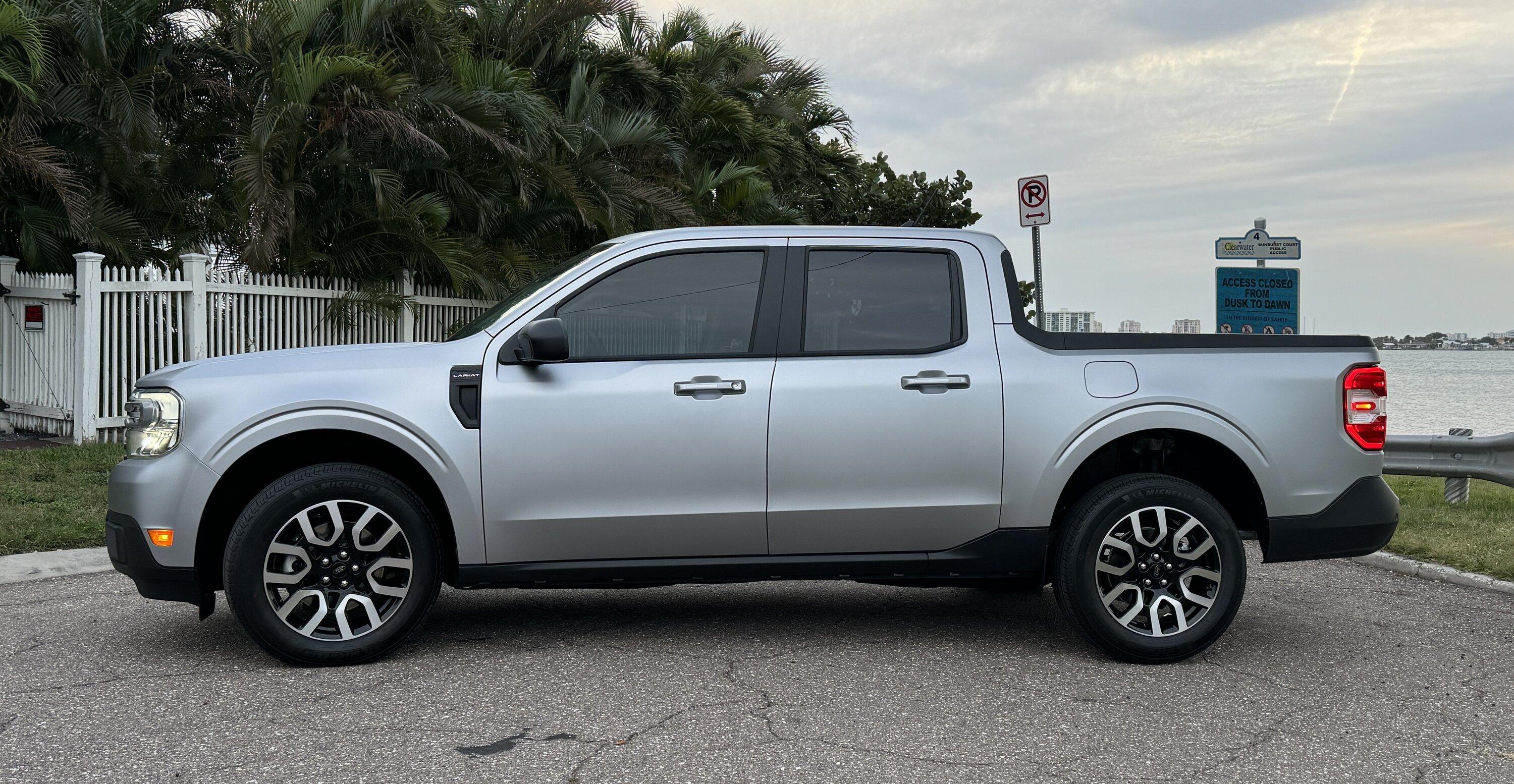 Ford Maverick Clear Matte PPF Full Wrap Installed on Maverick Lariat Iconic Silver -- Photos IMG_8110.JPG