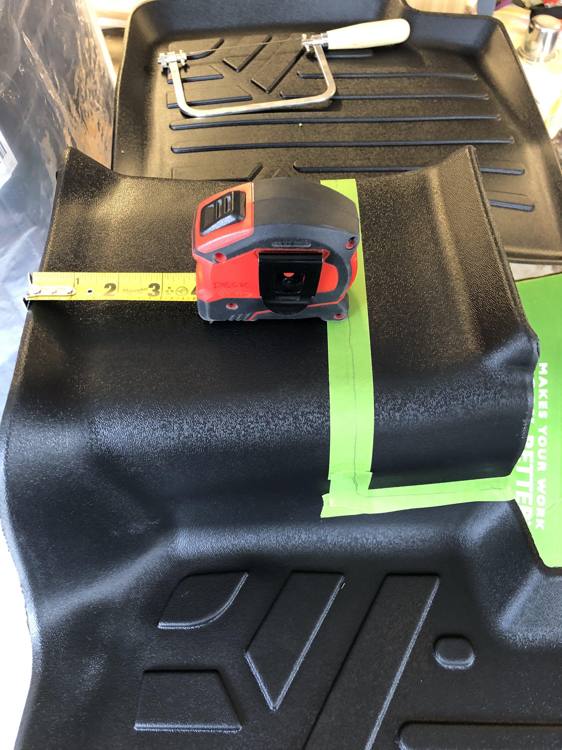 Ford Maverick Smartliners for Bronco Sport - Rear mat fits on Ecoboost with modification 8937509E-5783-49C0-932E-2DBF8B78A2D6