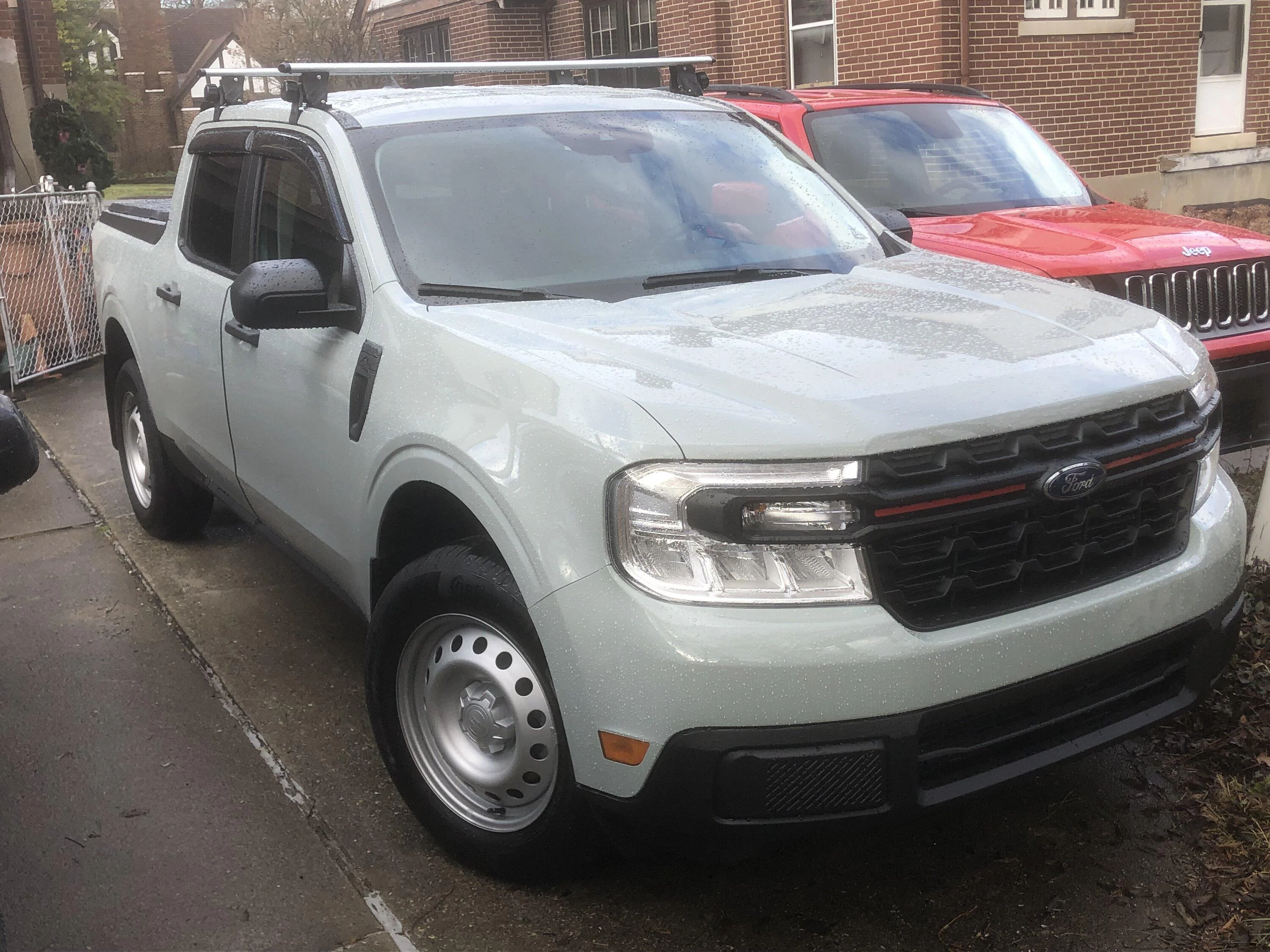 Ford Maverick Setup my Cactus Grey 23 Maverick XL Hybrid Maverick front