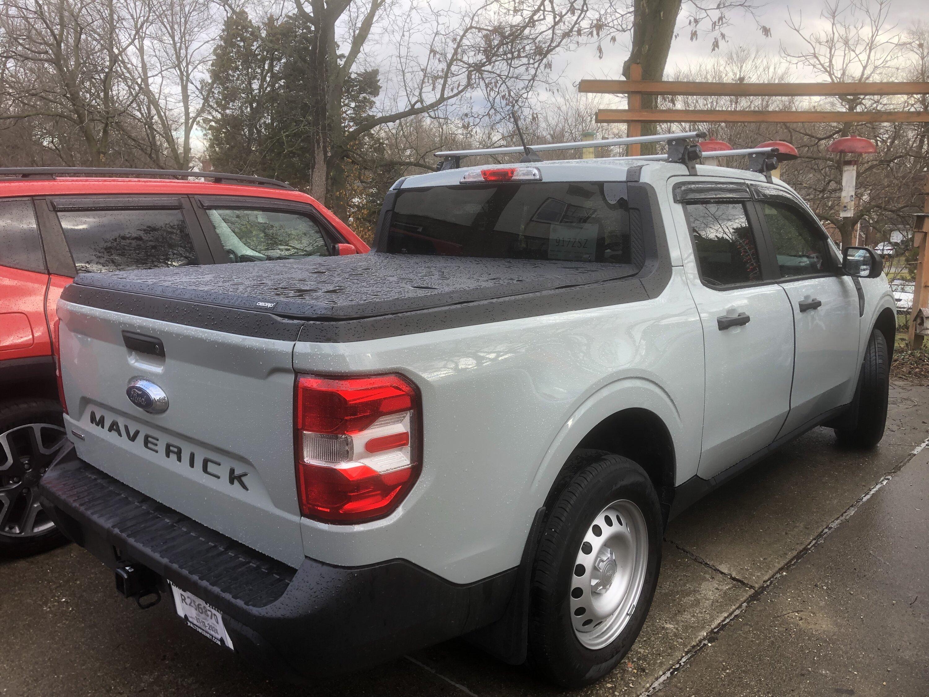 Ford Maverick Setup my Cactus Grey 23 Maverick XL Hybrid Maverick rear