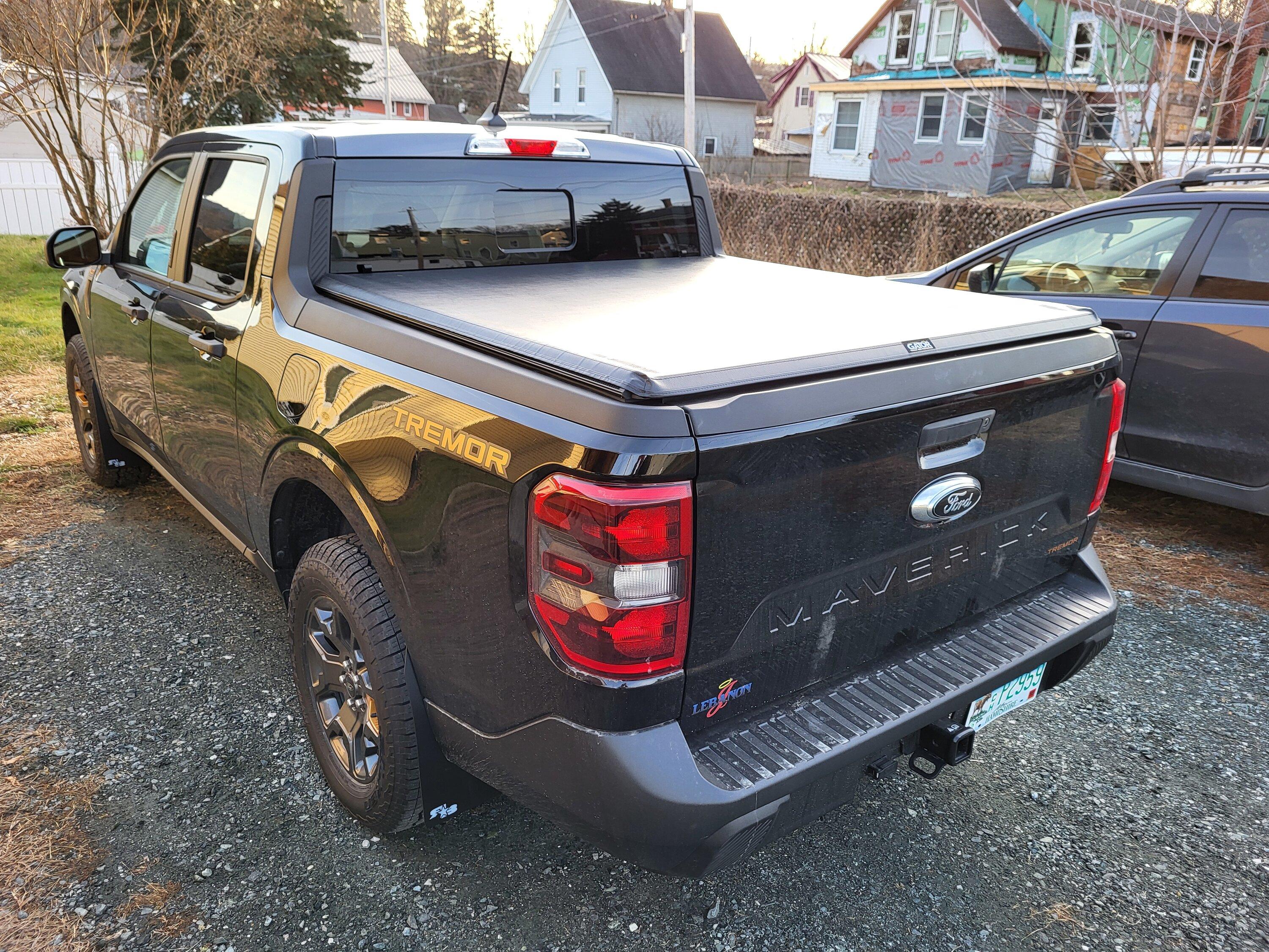 Ford Maverick Tremor Add-ons: Rokblokz, Scorpion Liner, & Gator Tonneau 20231216_153400