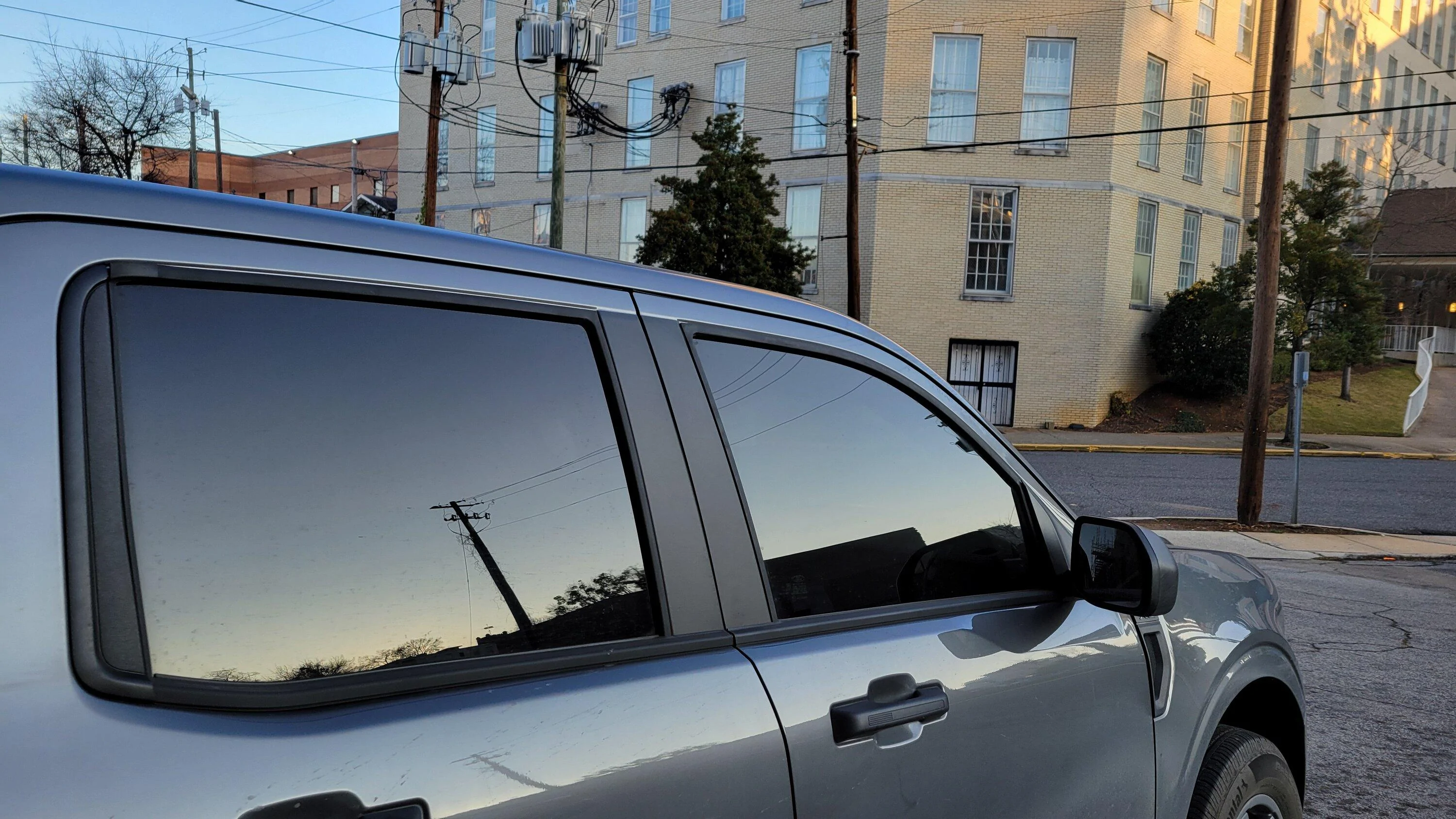 Ford Maverick Window tint pic request/comparison 20231218_072254